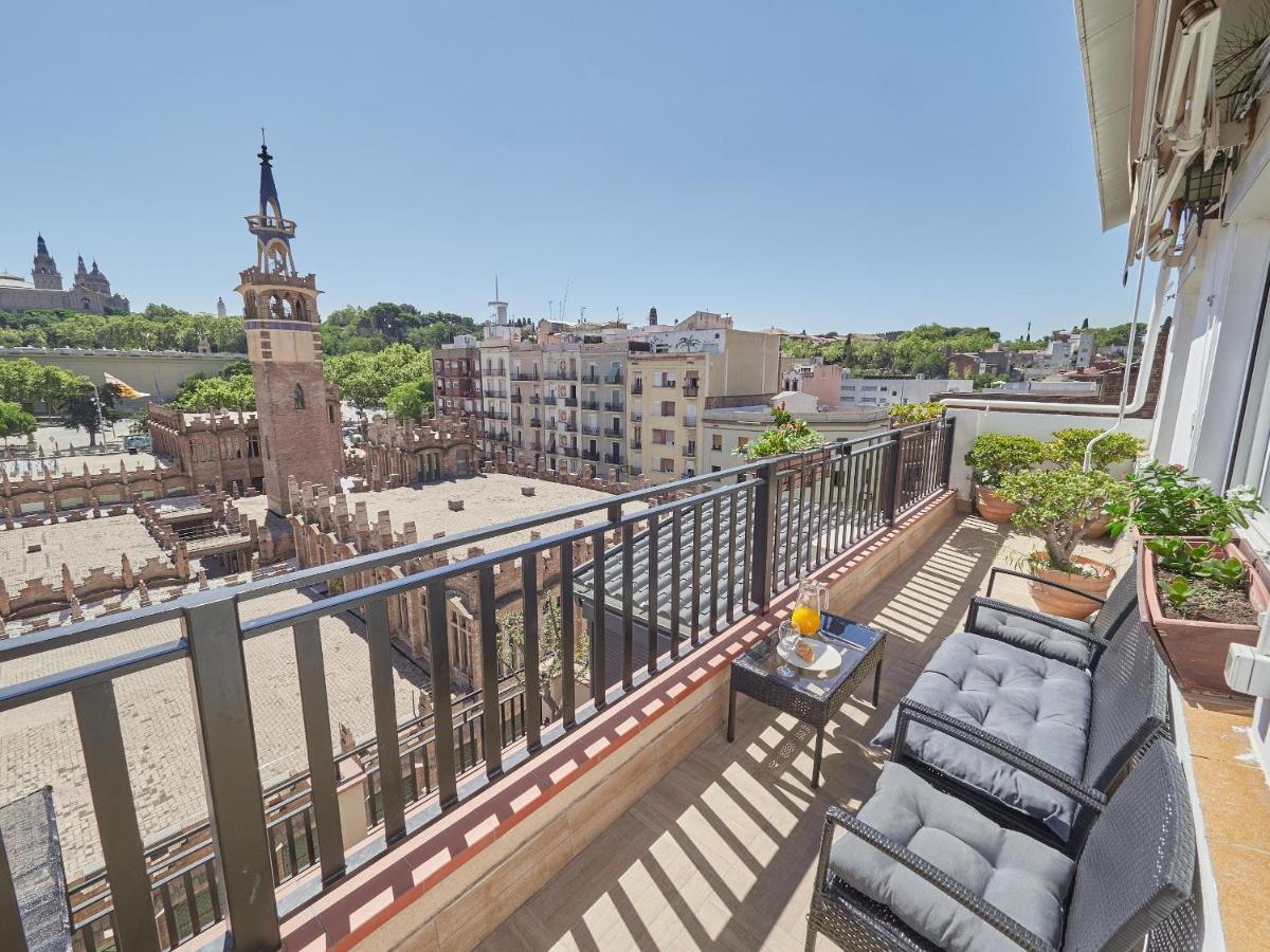 Apartmán Unique Cozy Scenic Penthouse Barcelona Exteriér fotografie