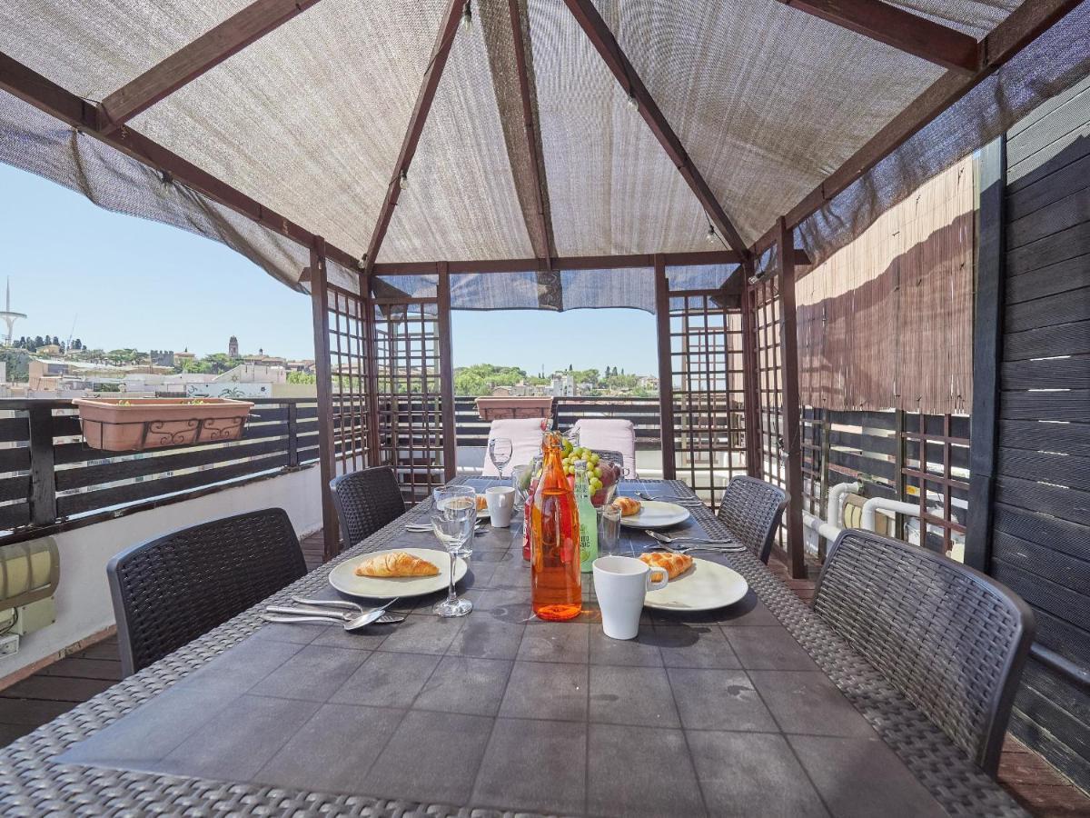 Apartmán Unique Cozy Scenic Penthouse Barcelona Exteriér fotografie