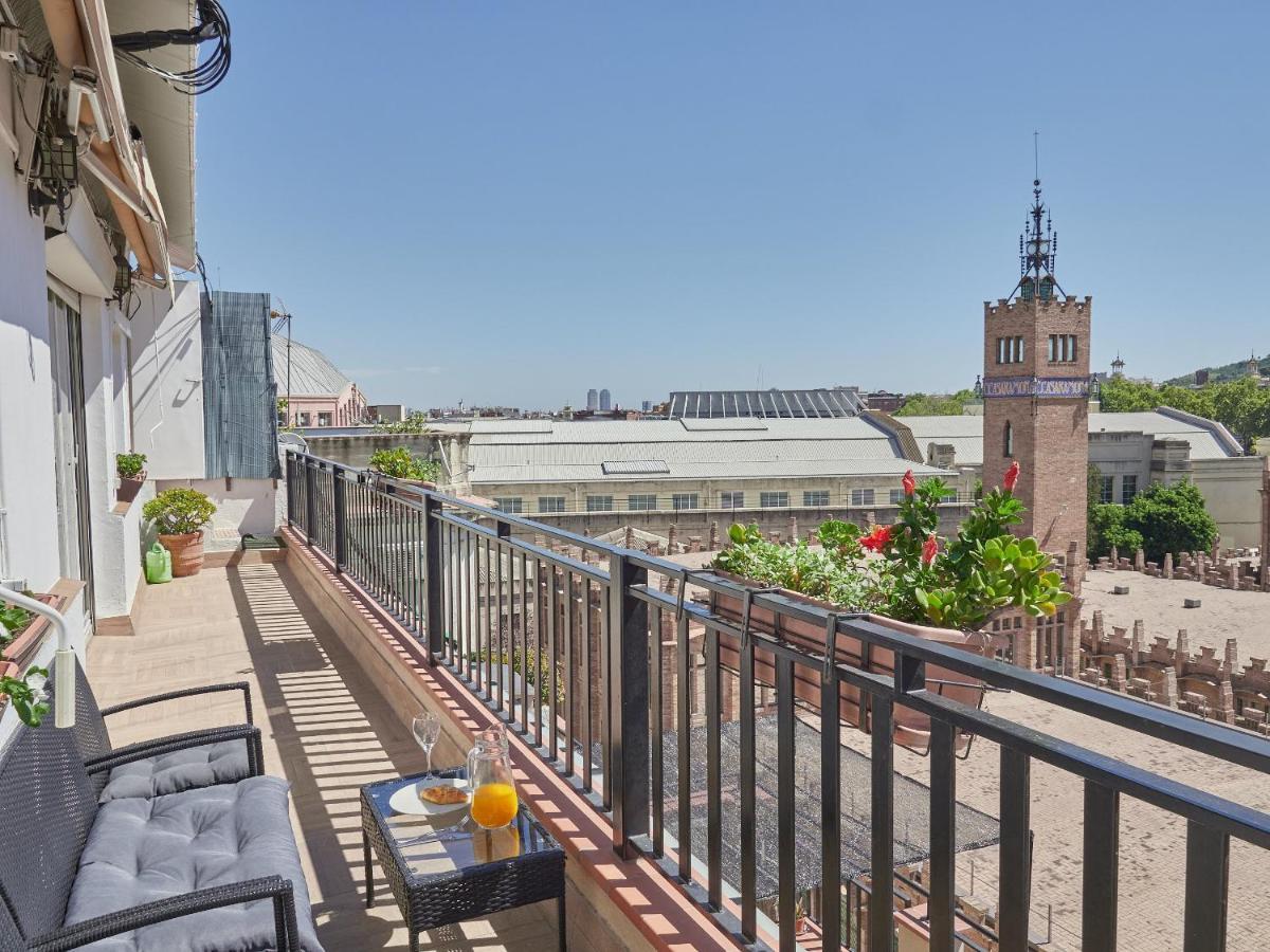 Apartmán Unique Cozy Scenic Penthouse Barcelona Exteriér fotografie
