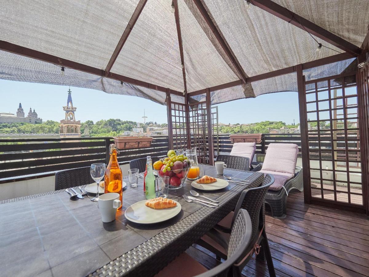 Apartmán Unique Cozy Scenic Penthouse Barcelona Exteriér fotografie