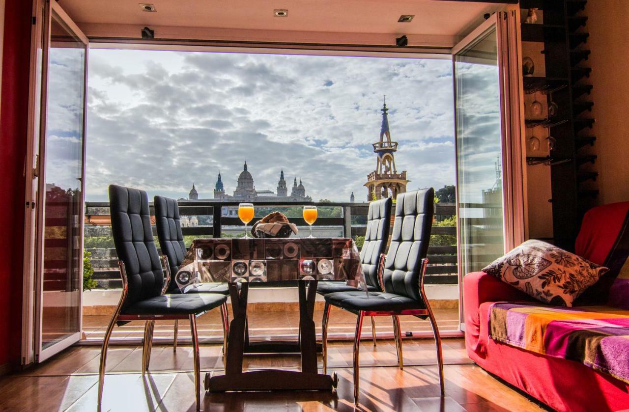 Apartmán Unique Cozy Scenic Penthouse Barcelona Exteriér fotografie